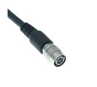 Cordon d'alimentation à six pôles for caméra industrielle, câble de déclenchement chaîne traînée IO hautement flexible 10a-7p-6s(2.9M,Straight)