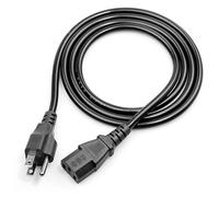 Cordon d'alimentation AC à 3 broches de 4,9 m pour tapis de course TV universel pour écran d'ordinateur, tapis de course Horizon Fitness, Superfit, BowFlex, Sole, tapis de course Goplus, chargeur de