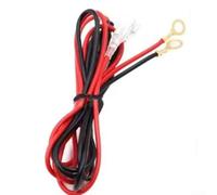 Cordon d'alimentation automobile 18 AWG avec fusible 10 A, câble de charge USB pour voitures et motos, disponible en plusieurs longueurs (1,5 m)