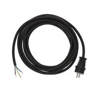 Brennenstuhl Rallonge 5m de câble avec extrémité dégainée, Fabrication Française 1169151 Noir