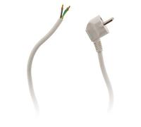 Cordon d'alimentation avec prise 16A 3G1,5 2m Blanc - Zenitech