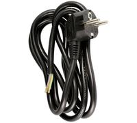 Cordon d'alimentation avec prise 16A 3G1,5mm² 2m - Noir - Zenitech