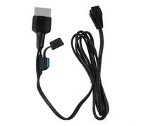 Cordon d'alimentation CC pour réfrigérateur, congélateur - Câble d'extension de 2 m 16 AWG avec connecteur SB50 et fusible 15 A pour glacière, camping, camping-car, camion 12 V