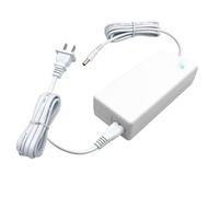 Cordon d'alimentation compatible avec machine de découpe Cricut Maker 3 24 V CC - Cordon d'alimentation de rechange compatible avec adaptateur secteur Cricut Maker 3 et cordon (blanc)