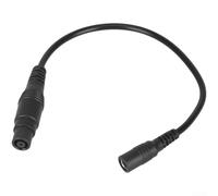 Cordon d'alimentation DC2.1 pour scooter électrique xiaomi - Grande broche | DC2.1 à grande broche centrale, 33 cm de long, convient pour Xiaomi pour scooters, couleur noire, connexion stable