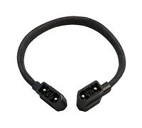 Cordon d'alimentation de batterie supplémentaire EcoFlow - Câble de connexion tressé gris de 101,6 cm pour Delta Max/Delta 2/Delta 3 Series et Wave 2/3, incompatible avec Pro/Pro 3/Ultra/3 Max