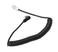 Cordon d'alimentation de Caméra, Câble d'alimentation à Ressort DC vers 4K 2 Broches pour Accessoire de Remplacement de Caméra Blackmagic Pocket 4k