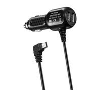 Cordon d'alimentation de chargeur de voiture compatible avec Garmin Dezl 580 LMT-S,570LMT,770LMTHD,780 LMT-S,OTR500,OTR700,RV 780 & Traffic,zumo 396 LMT-S GPS Navigator 3,3 m