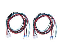 Cordon d'alimentation de fil de ligne de ligne améliorée chauffée avec des fils négatifs positifs pour A8 A6 A8 plus E16 Pime de l'imprimante 3D accessoires 90cm