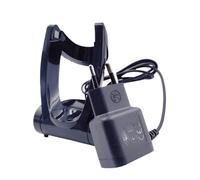 Cordon d'alimentation HQ8505 et support de charge pliable RQ11, compatible avec les rasoirs Norelco RQ1150, RQ1160, RQ1190 et RQ11 (prise UE)(Eu Plug)