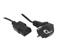 Cordon d'alimentation PC CEE7 / C13 noir - 1,8 m
