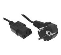 Cordon d'alimentation PC CEE7 / C13 noir - 2,5 m