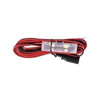 Cordon d'alimentation PNI 3 Broches et fusible pour Radio CB, fusible 5A, Longueur 200 cm