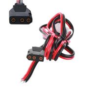 Cordon d'alimentation PNI 3 Broches et fusible pour Radio CB Ham Cobra Galaxy Uniden Midland President MC Kinley President Walker, fusible 5A, Longueur 150 cm