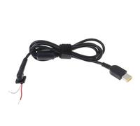 Cordon D'alimentation Pour Ordinateur Portable Lenovo Ideapad, Connecteur Carré, Adaptateur Pc, Câble