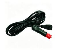 Cordon d'alimentation pour réfrigérateur de voiture 2 m 12 V, compatible avec glacière portable Waeeco, câble allume-cigare robuste avec prise à angle droit pour camping, caravane, camping-car