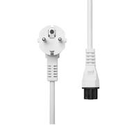 Cordon d'alimentation ProXtend Schuko coudé pour C5 5M blanc, PC-FAC5-005W