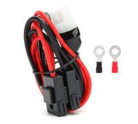 Cordon d'alimentation radio, 1 m/3,3 pieds de câble d'alimentation pour autoradio ondes courtes adapté pour Yaesu FT-857D FT-897D