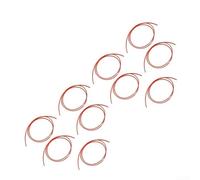 Cordon d'alimentation rond de 2,4 mm de longueur de 2 mètres fabriqué à partir de matériau PA conçu pour être compatible avec les tondeuses à gazon à arbre incurvé et droit (10 pièces)