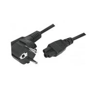 Cordon d'alimentation tripolaire original noir 1.80m secteur chargeur de pc portable écran