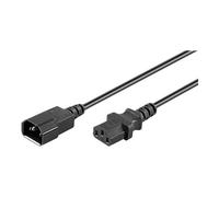 Cordon d'alimentation - WENTRONIC - NK 100 S-300 - 3m - Noir - Alimentation IEC 60320 C14 - 250V - 10A