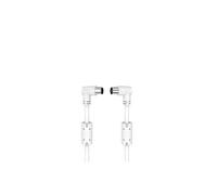 Cordon d'antenne, f . coax . mâle - f . coax . fem ., 90°, 5,0 m, 90 dB