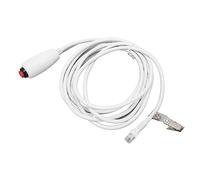 Cordon D'appel D'infirmière, Crystal Head 6P4C Câble de Cordon de Bouton Poussoir de Remplacement pour Poste D'infirmière 9.8ft