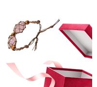 Cordon de bracelet | Bracelets Cage Cordons pour es - Cage de rechange pour support de pendentif de bracelet, accessoires de fabrication en pierre de quartz de fixation pour bracelet de bijoux bo