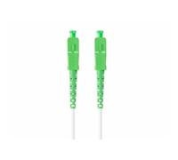 Cordon De Brassage à Fibre Optique Blanc Lanberg Sm Sc/apc-sc/apc Simplex 3,0 Mm G657b3 De 25 M