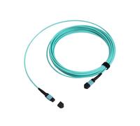 Cordon de Brassage MPO à 12 Conducteurs, Câble Optique Multimode OM3 MPO de 10 M pour Module 100G/40G
