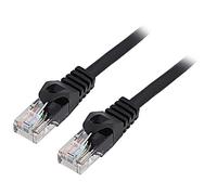 Cordon de brassage PCU5-10CC-0500-BK U/UTP 5e Line CCA PVC noir 5 m 26 AWG fi...