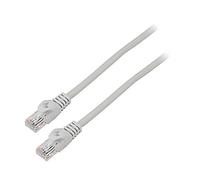 Cordon de brassage PCU6-10CC-0100-S U/UTP 6 lignes CCA PVC gris 1m 26AWG vein...