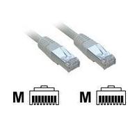 Cordon de brassage RJ45 CAT 6 F/UTP - 20 m - Gris - MCL