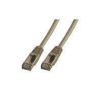 Cordon de brassage RJ45 CAT6 A F/UTP - 1 m - Gris - MCL
