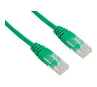 Cordon De Brassage Utp Cat 5e, 0.25 - Vert, Non Blindé, Cat. 5e Câbles De Raccordement, Au Réseau D'éléments Métalliques