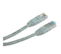 Cordon De Brassage Utp Cat 5e, 2m - Gris, Non Blindé, Cat. 5e Câbles De Raccordement, Au Réseau D'éléments Métalliques