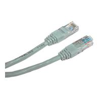 Cordon De Brassage Utp Cat 5e, 3m Gris, Non Blindé, Cat. 5e Câbles De Raccordement, Au Réseau D'éléments Métalliques