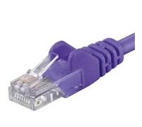 Cordon De Brassage Utp Cat 5e, 3m - Lilas, Non Blindé, Cat. 5e Câbles De Raccordement, Au Réseau D'éléments Métalliques