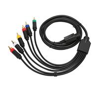 Cordon de Câble Composite Multifonctionnel Durable RGB RGBS avec 4 Têtes BNC pour Accessoires, N64, SFC,