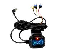 Cordon de caméra de voiture - Câble d'alimentation type C pour | Câble d'alimentation ABS de type C pour caméra de voiture avec entrée 9-30 V et sortie 5 V 3 A, kit de câblage pour 24 heures