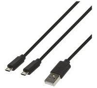 Cordon de charge double Konix pour manette PS4 3.5 m G