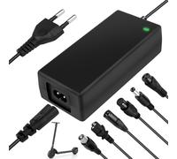 Cordon de Charge Hoverboard pour Scooter électrique, 42V 2A Cordon de Charge avec 6 connecteurs pour Scooter électrique, 36V Power Adaptateur d'alimentation pour Balance Hoverboard, Prise UE