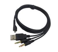 Cordon de chargement USB de 2m, 6.5 pieds, Compatible avec la série Arctis 3 5 7 Pro, câble de chargement pour casque de jeu D7WC