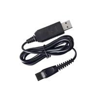 Cordon De Chargeur 15 V, Compatible Avec Le Rasoir Électrique Philips HQ8505, Cordon D'alimentation Compatible Avec Les Rasoirs Norelco Séries 3000, 5000, 6000, 7000, 9000, MG5950, MG7750(USB Plug)