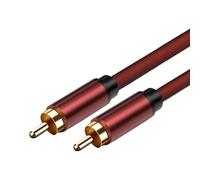 Cordon de connexion de câble d ' interconnexion, fiches phono stéréo, tresse en feuille d ' aluminium, câblage OFC pour le placement d ' étagère de platine vinyle de récepteur Câble d ' interconnexion