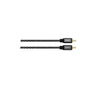 Avinity Cordon de connexion RCA 00127073 – 2 fiches RCA mâles, 1,5 m, Noir