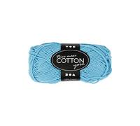 Creotime cordon de coton 85 m turquoise Turquoise