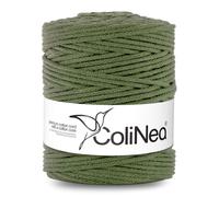 Cordon de coton avec âme en coton tressé ColiNea 5mm 200m kaki