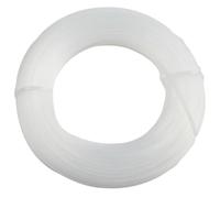 Cordon de Coupe-Fouet en Nylon Blanc, 1.6mm, 20m, Compatible avec Tondeuse à Gazon, Outil électrique de Jardin