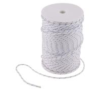 Cordon de démarrage à rappel en nylon 50/100 m, diamètre 3/3,5/4/5 mm, for débroussailleuse, coupe-bordures, tondeuse à gazon, tronçonneuse, jardin(Dia 4mm 100m)